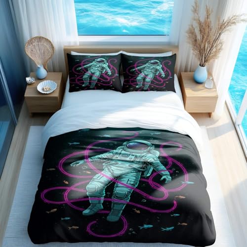Housse de couette nourriture interstellaire 200x200 : le cadeau idéal pour ado passionné