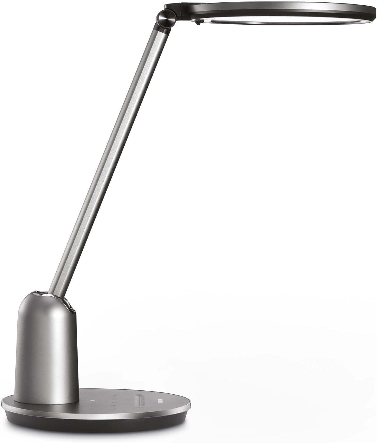 Lampe de bureau PHILIPS LED Einstein 15 W [blanc chaud à froid – blanc] pour l'éclairage intérieur de la maison, la lecture, l'étude, le bureau et le travail.