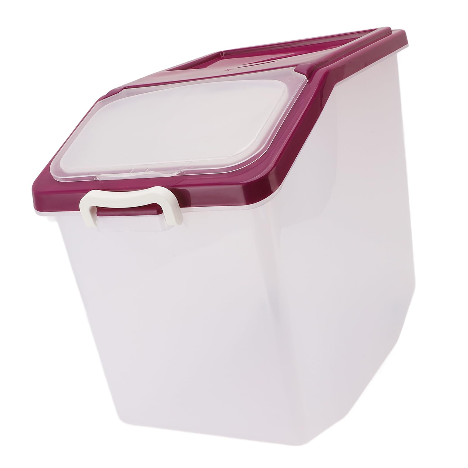 Jeffergarden Contenitore per la Conservazione del Riso Contenitore Ermetico per Alimenti in PP Capacità di 25 Libbre con Misurino Dispenser per Farina di Cereali Grandi per Dispensa da Conservazione