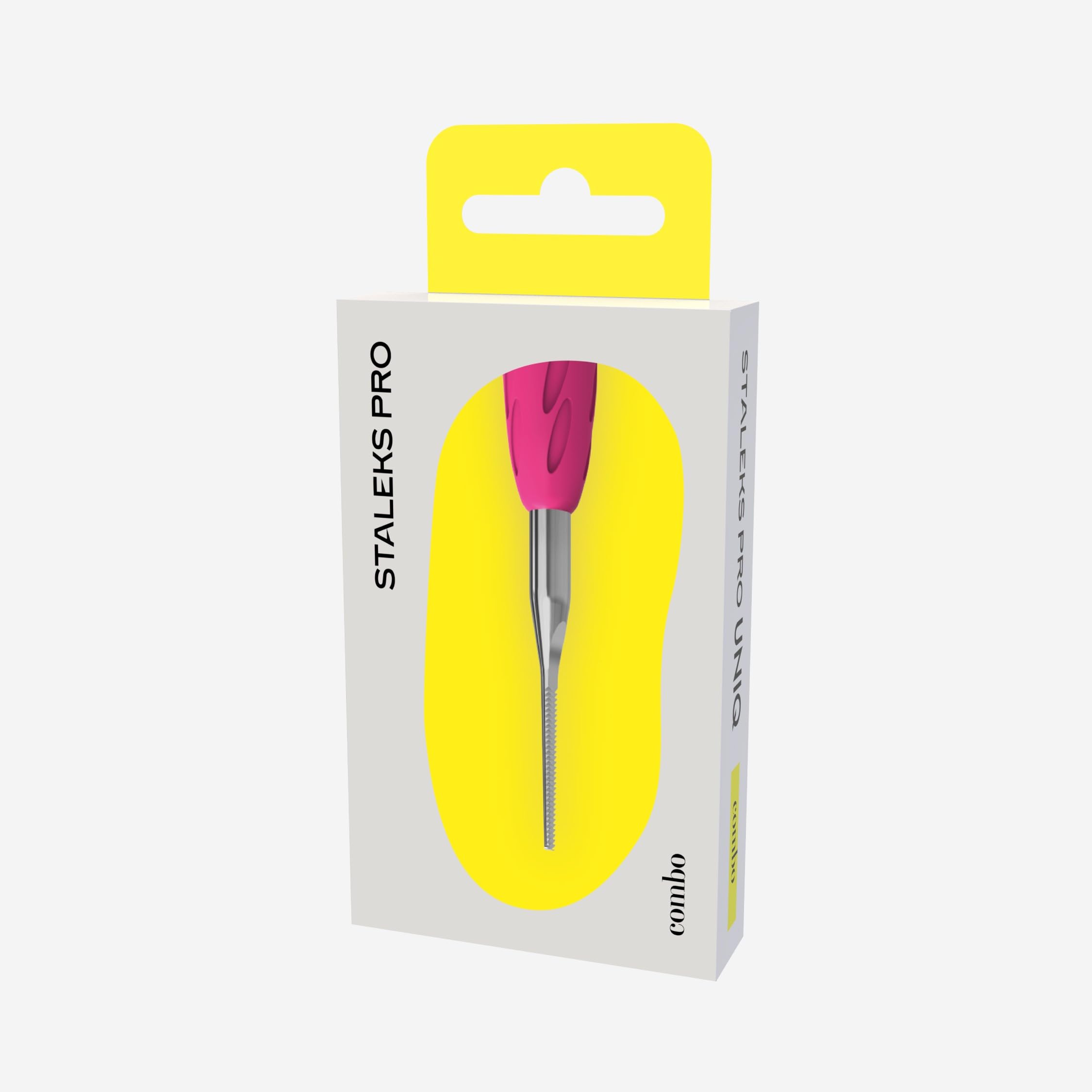 Staleks UNIQ Combo Değiştirilebilir Çalışma Ucu Düz Pedikür ve Batık Törpüsü WPPQ-36