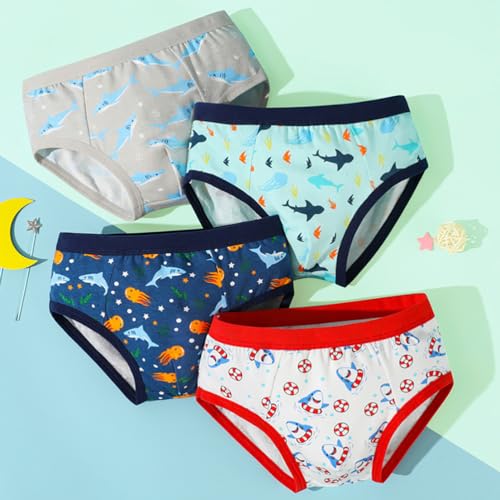 Boys Briefs Toddler Underwear,12 Packs3