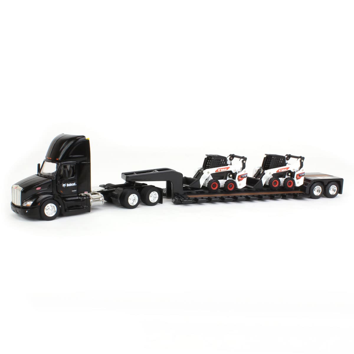 ピータービルト低床トレーラー CAT Amazon.com: ERTL 1/64 Peterbilt 579 w/Lowboy & 2 Bobcat S76
