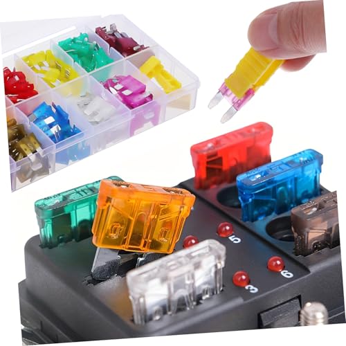 Fusibles de coche microfusibles y accesorios de automoción duraderos 6