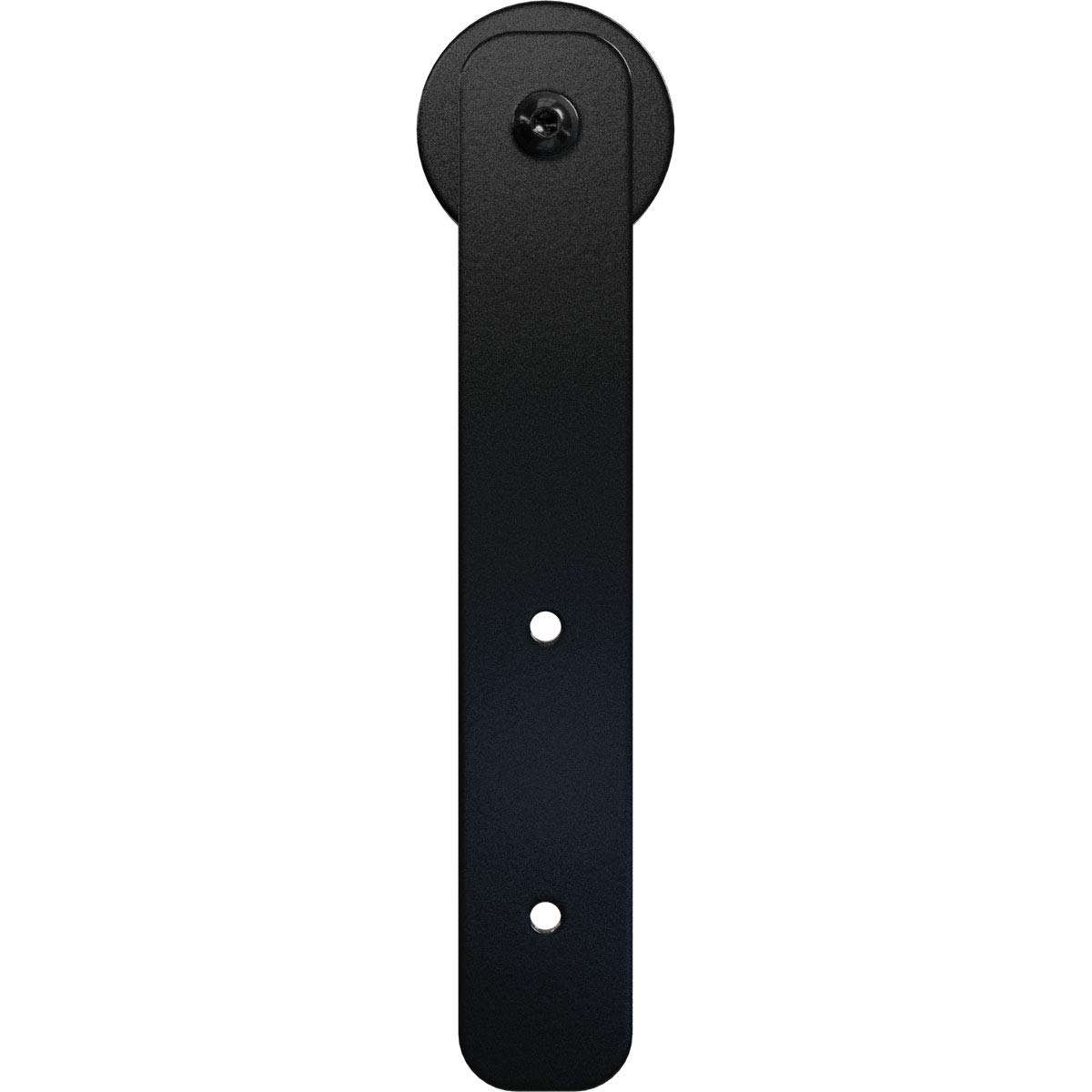 Crochet de porte de grange GB6008RBL en acier noir robuste et design