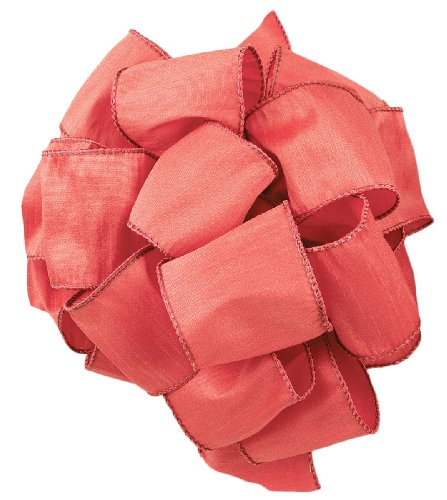 Craig Bachman Vertical Stripe Wired Edge Ribbon - 10 Yards (Sun Yellow, Black, 1.5