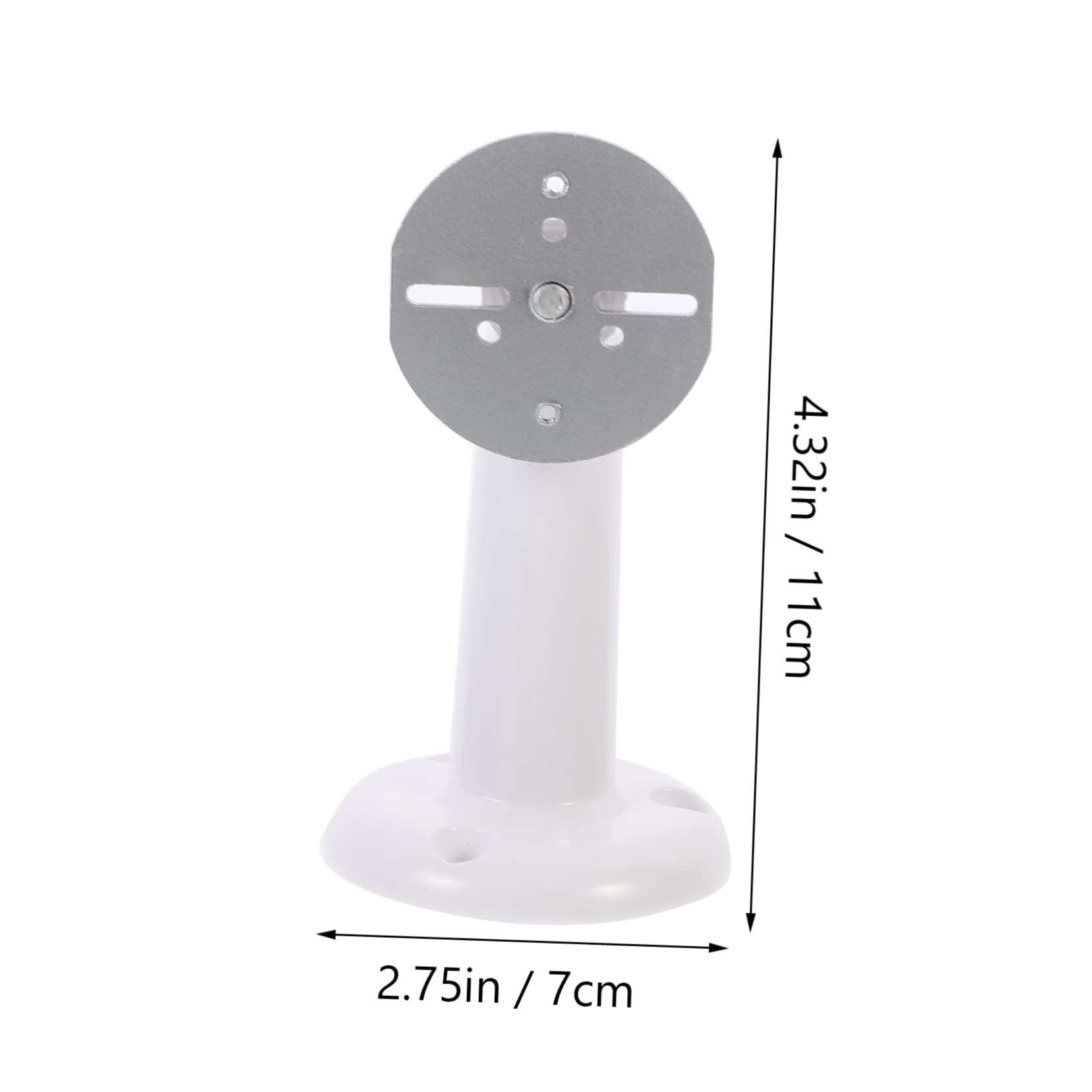 LALAFINA Security Camera Holder Wall Mount Camera Bracket Rotatable Mounting Base for Indoor/Outdoor Use