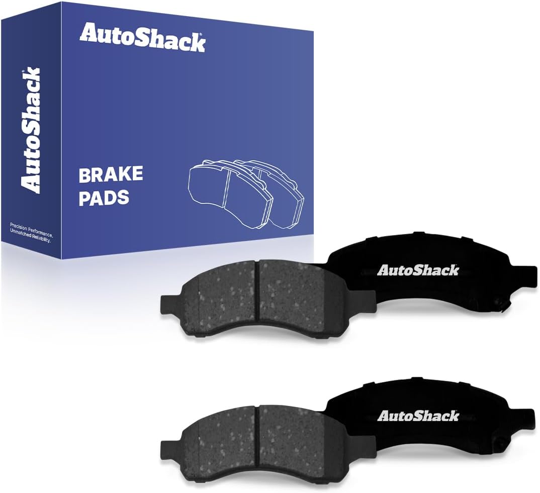 AutoShack Front Premium Ceramic Brake Pad Set Replacement for 2007-2016 GMC Acadia 2009-2017 Chevrolet Traverse 2008-2017 Buick Enclave 2006-2009 Chevrolet Trailblazer 2006-2009 GMC Envoy 4-PC