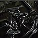 Sexy Shiny Vinyl Pleather Fetish Gothic Black Quality Pvc Fabric By The Yard