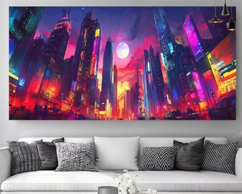 DIY peinture diamant 5D Londres pour s'initier au point de croix canvas