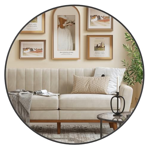 Encuentra espejo redondo de 80 cm marca songmics, en la categoría de espejos para baño. Espejo redondo de 80 cm Marca SONGMICS 7