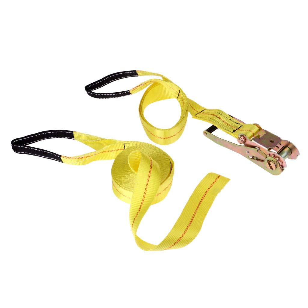 36 FT Slackline Kit mit Haken und Ratsche für Anfänger, Kinder und Familien (Gelb)
