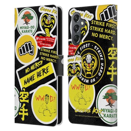 Coque Cobra Kai Samsung Galaxy A25 5G étui portefeuille cuir personnalisé