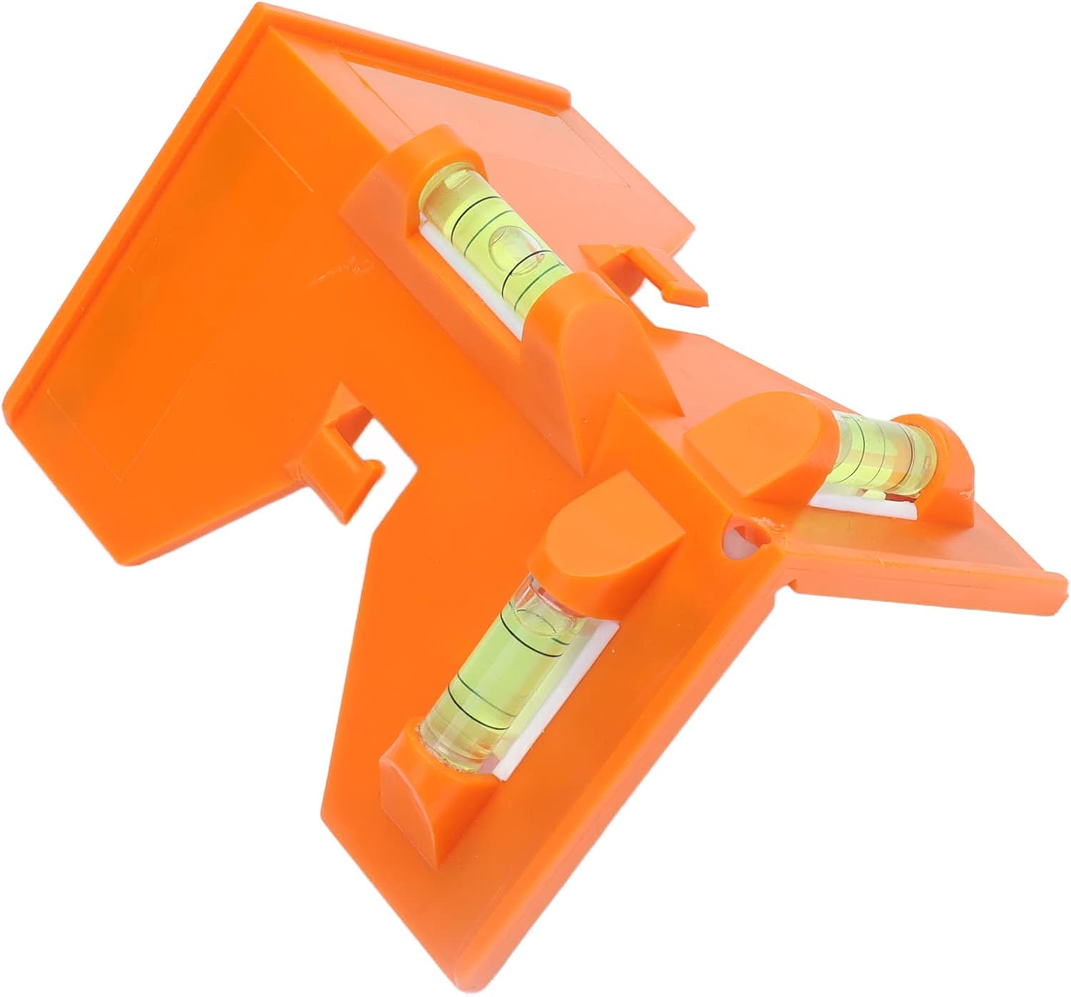 Post Leveler Tool, 90 Degree Angle Meter, Magnetic Back Level for Pipe and Wood Installation, Ideal for Construction