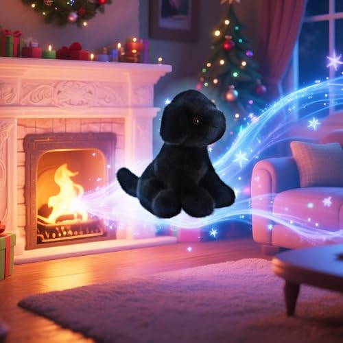 Apricot Lamb – docile Labrador-Black – Plüsch Spielzeug Plüschtier – Flauschiger Stofftier zum Spielen – Gemütliches Schmusetier - Plüschtier Hund