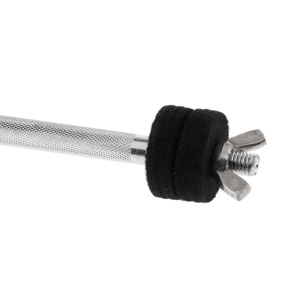 Tornillo de Montaje Del Tambor Clip de Extensión de Ajuste Varilla de Platillo en apariencia de Z para Percusión