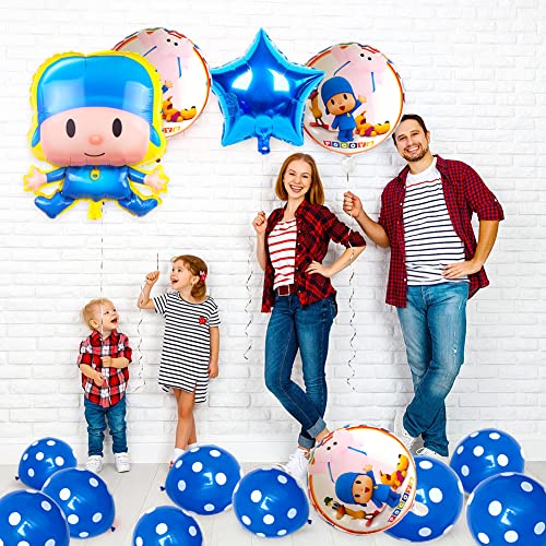 15PCS Pocoyo Decorazione di Compleanno per