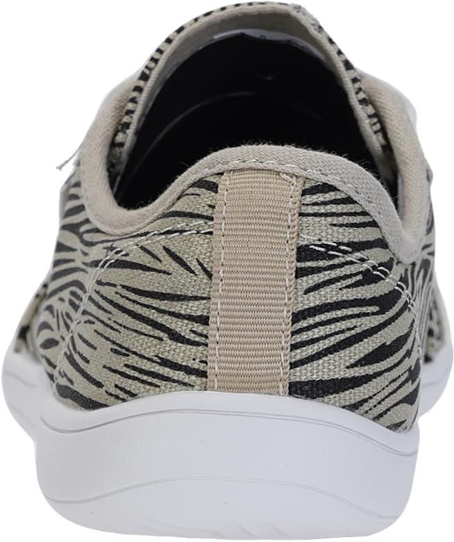 Image of WHITIN Women's Canvas Barefoot Shoes | Wide Sneakers | Classic Fit W81V2 | Machine Washable, Breathable Fashion Canvas, Flexible Support During Training, Simple Design, Natural Feel, Wide Fit Walking
