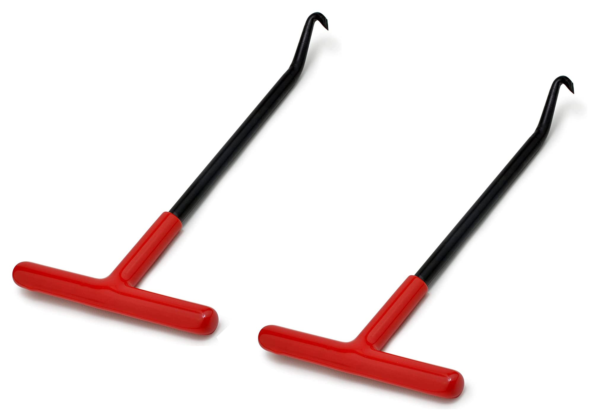 Hsthe Sea 2Pcs Motorcycle Exhaust Spring Hooks T Shaped Handle Spring Installed Puller Hooks Trampoline Spring Pull Tool Spring Removal Tool