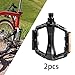 Aluminum Bike Pedals for Enhanced Cycling Performance, Black