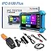 Rsrteng IP Camera Tester, IPC-5100 Plus 8MP AHD CVI TVI CVBS IP Camera Test 4K HD Display Video Monitor 5inch IPS Touch Screen IPC Tester Support POE PTZ W-i-F-i RS485 HDMI & VGA Input DC12V Output