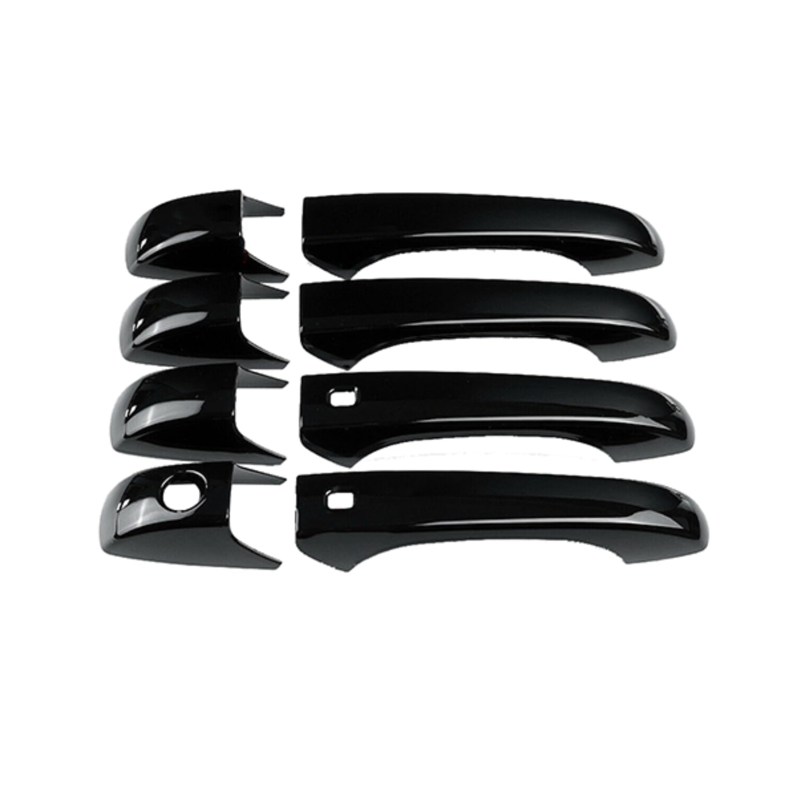 Couverture de poignée de porte en fibre de carbone exclusive pour Grand Cherokee - 6