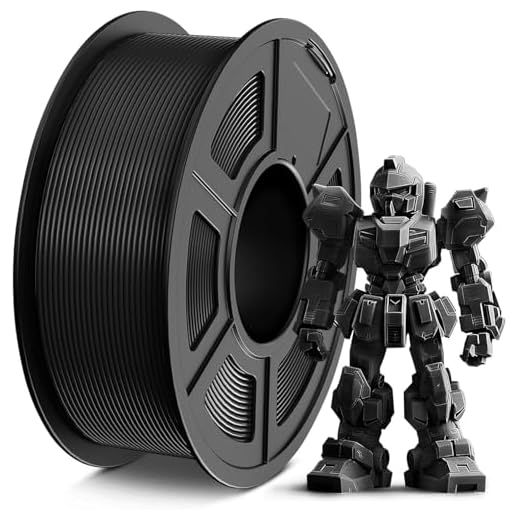 TECBEARS PETG Filament 1.75mm 1KG, 3D Printer Filament PETG Black, Strong Toughness, 1KG(330M) Filament High Precision, Dimensional Accuracy ±0.02mm, Black