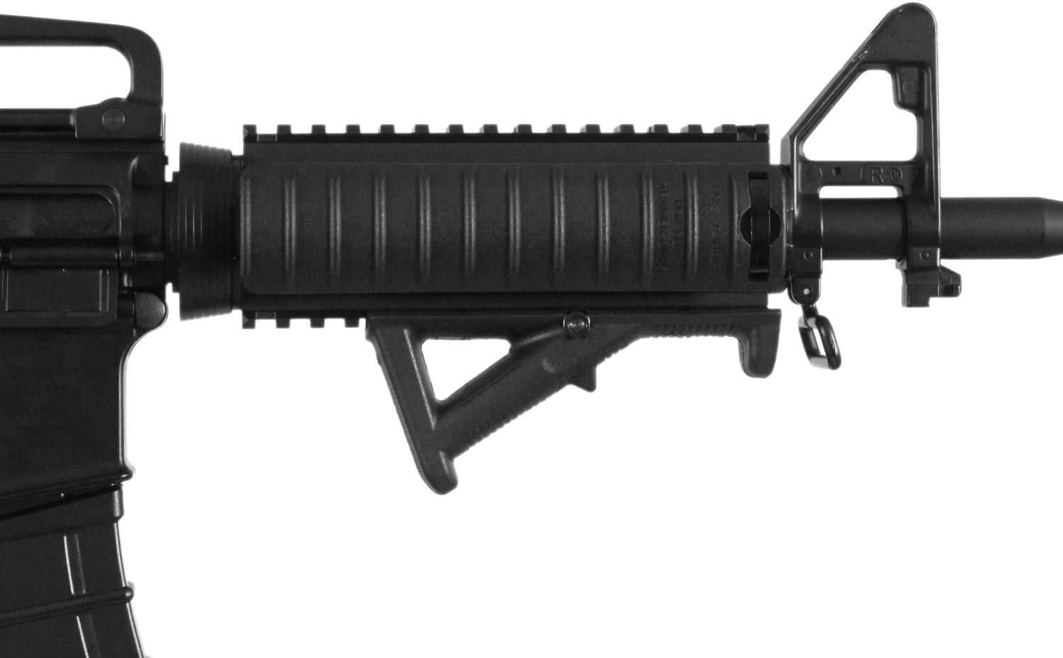 KOSxBO Premium Airsoft Angled Fore Grip/Foregrip - czarny, do szyn tkowych (20-23 mm)