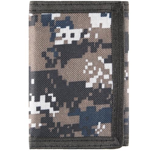 Image of Kids Wallets for Boys & Girls, Toddler to Teen with Magic Sticker, RFID Nylon /Canvas Wallet with Coin Pocket