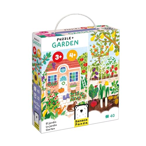 Banana Panda Puzzle + Garden 3+,4+