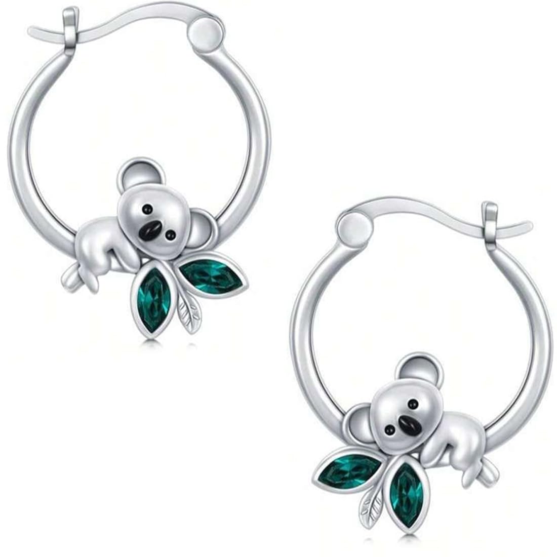 Boucles D'Oreilles Paresseux Mignonnes Pour Filles - Creoles Hypoallergéniques Animaux Sloth - Cadeau Anniversaire