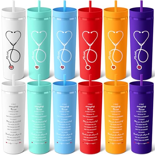 Skylety Nurse Gifts for Women Plastic Skinny...