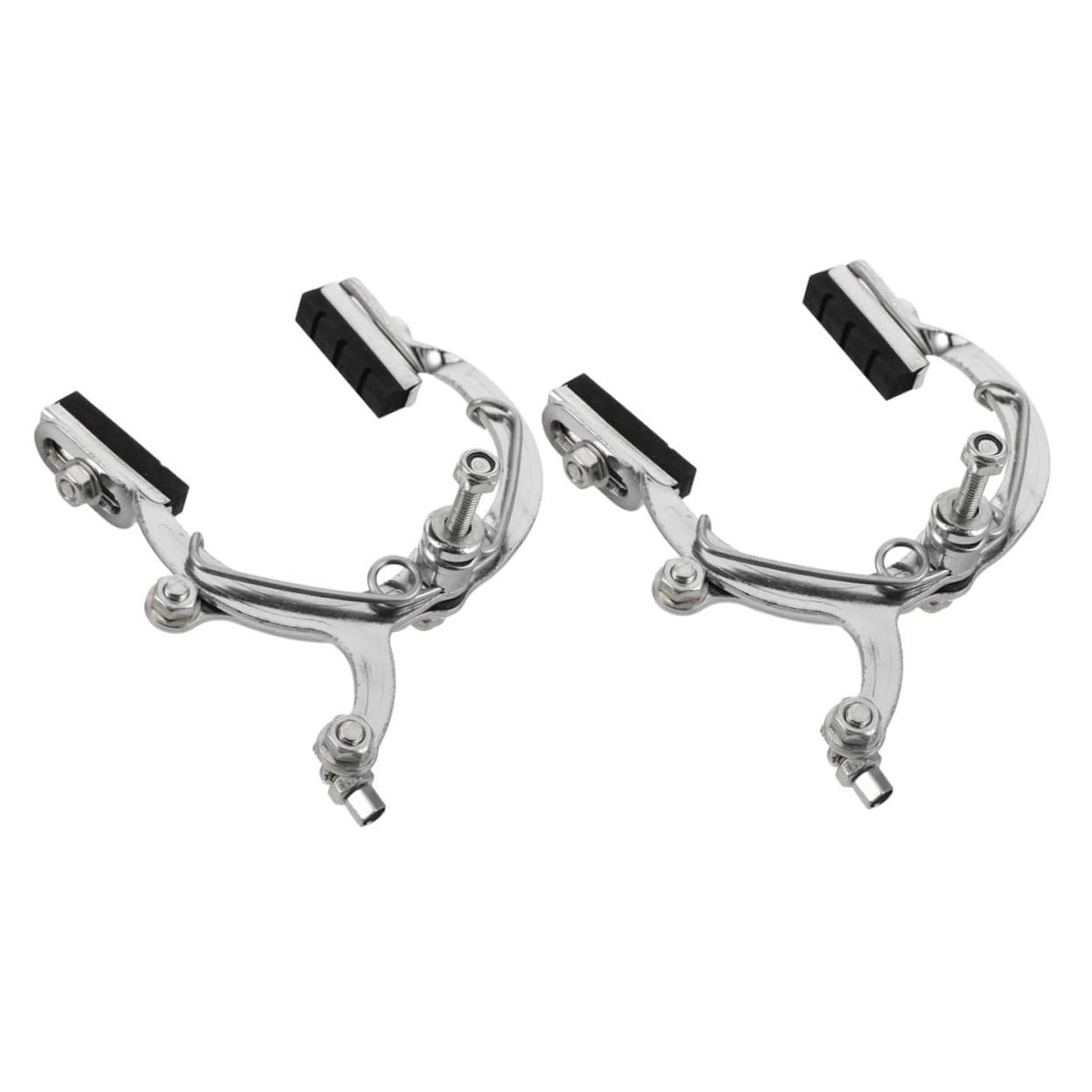 SUPVOX 2 Pcs Bicycle Brake Calipers C Brake Design for Enhanced Safety Multi Compatible for Urban Commuting and Outdoor Activities Durable Construction for Reliable Performance