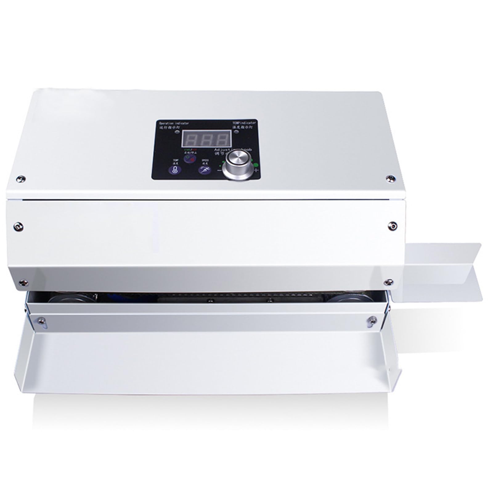 IUokLU Automatic Horizontal Continuous Sealer,Automatic Sealing Machine Automatic Plastic Band Sealing Sealer Machine Continuous Band Horizontal Bag Sealer