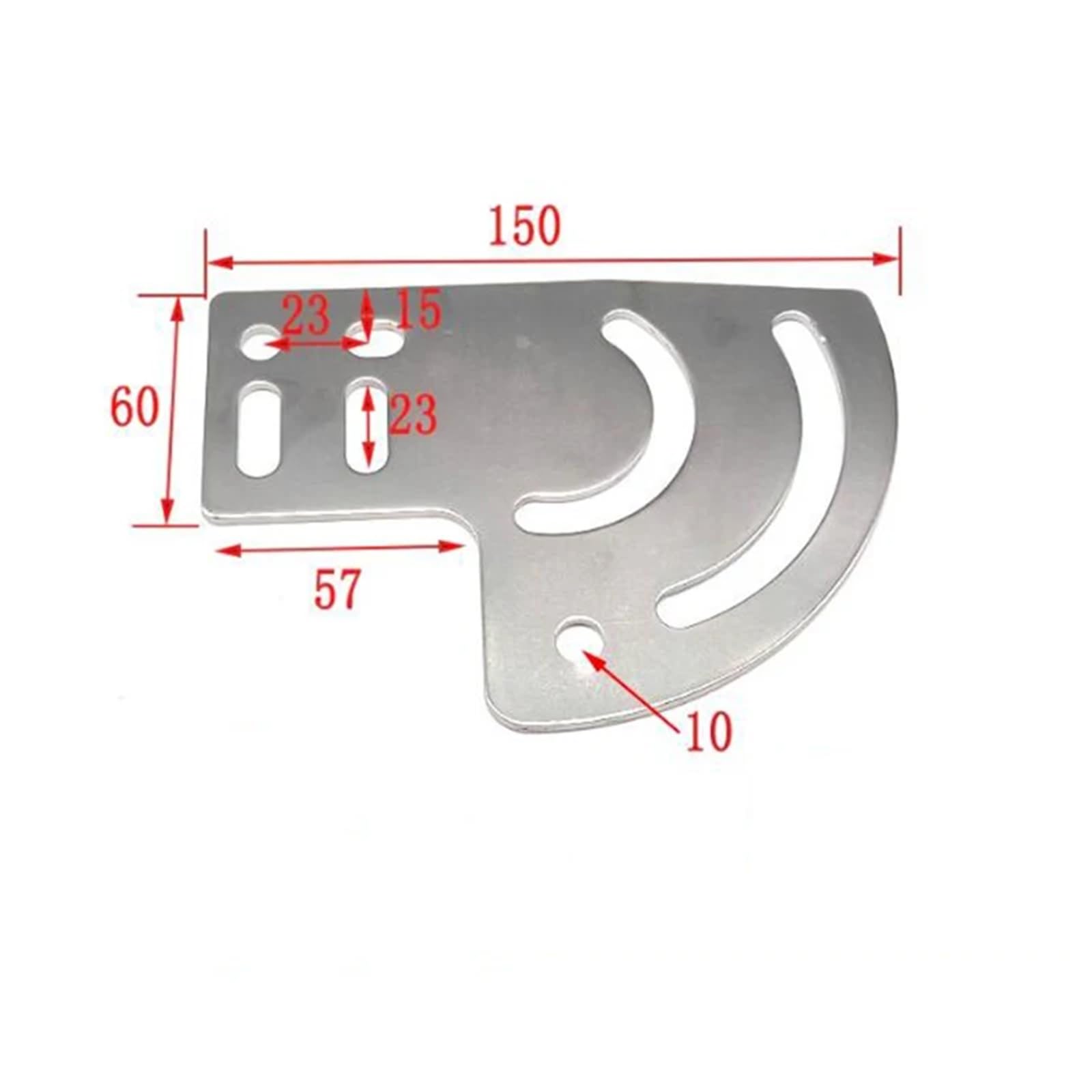 Conector de placa de ajuste de ángulo, esquina derecha, perfil de aluminio 3060 4080, accesorios de hardware, 2 piezas(4080)