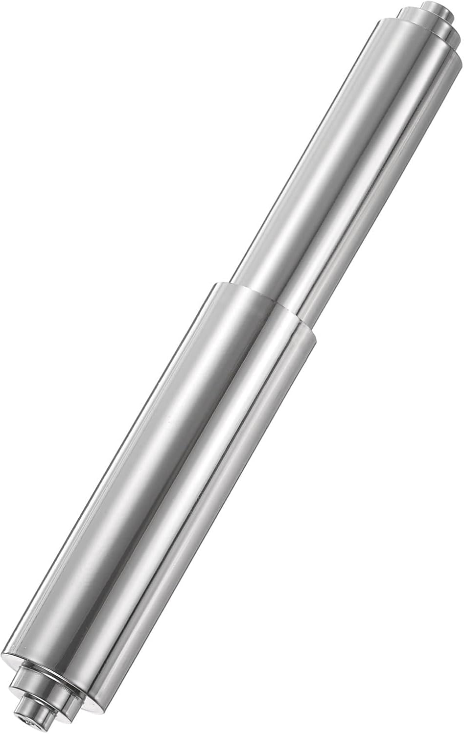 uxcell Toilet Paper Holder Roller 4.6" to 7" Retractable, Silver