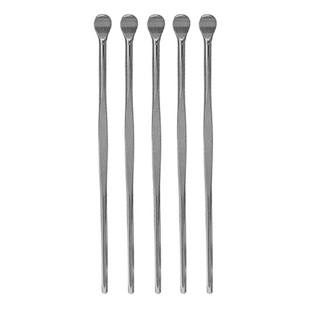 Gemini_mall® 5 Pieces Ear Pick Ear Cleaner Ear Wax Removal, 304 Stainless Steel