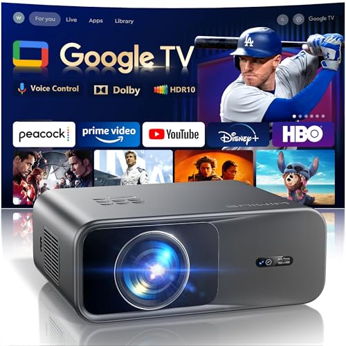 【公式Google TV搭載】プロジェクター 家庭用 800ANSI 高輝度 Amazon.co.jp: 【JBLスピーカー＆Google TV搭載】Yaber K2s