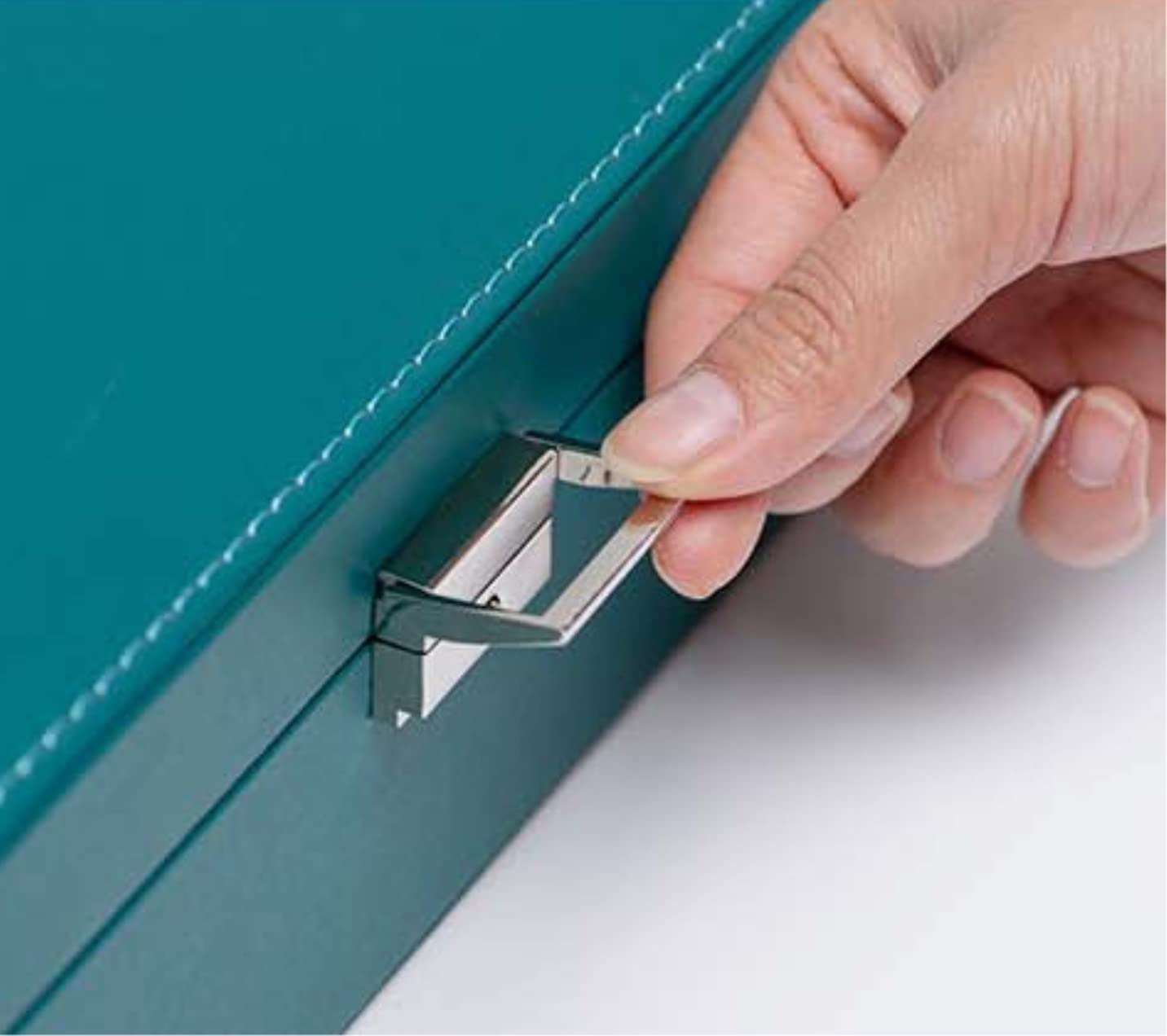 Caja De Joyería Joyero de Viaje de Cuero PU de Lujo, Organizador de Doble Capa, Vitrina para niñas y Mujeres, Almacenamiento de Anillos de Regalo Organizador De Joyas(Pink)