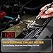 Test Light Automotive 3-48V Digital LED Circuit Tester, Auto Light Tester with Voltage Display, Electric Tester Pen with Voltmeter and Probe for Checking Car Truck Motorcycle Fuses & Battery Voltage
