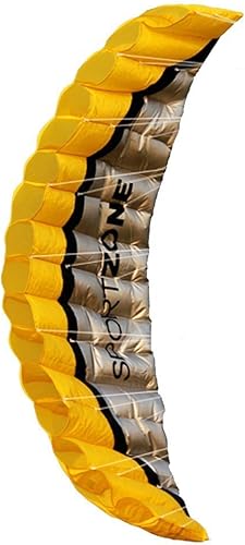 Miniatura 9 de Cometa doble línea para playa 82 pies azul rojo verde amarillo con herramienta para volar