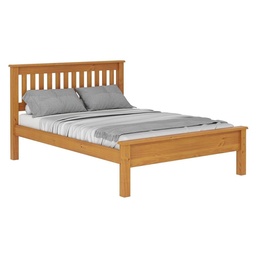 Cama de Casal Madeira Maciça para Colchão 188 x 138cm Multimóveis