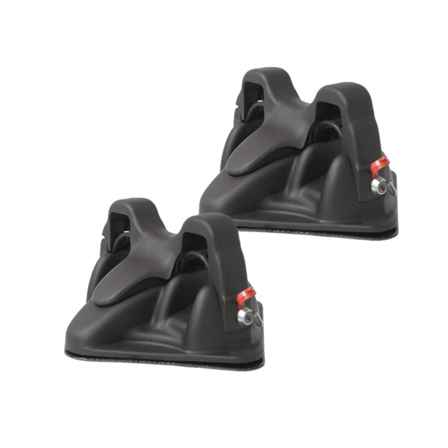 Menabo Skiträger Magnetischer Snowboard Träger Universal Abschließbar Schwarz 2X