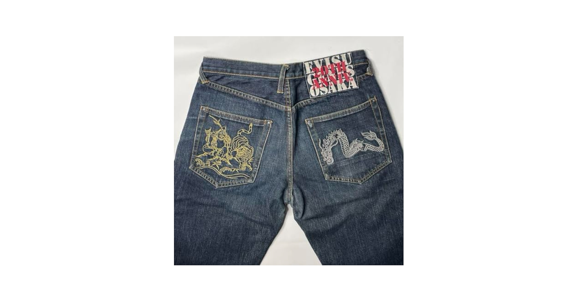 【希少】EVISU No.2阪神優勝記念モデル総刺繍 lot2001 希少】EVISU No.2阪神優勝記念モデル総刺繍 lot2001 - メルカリ