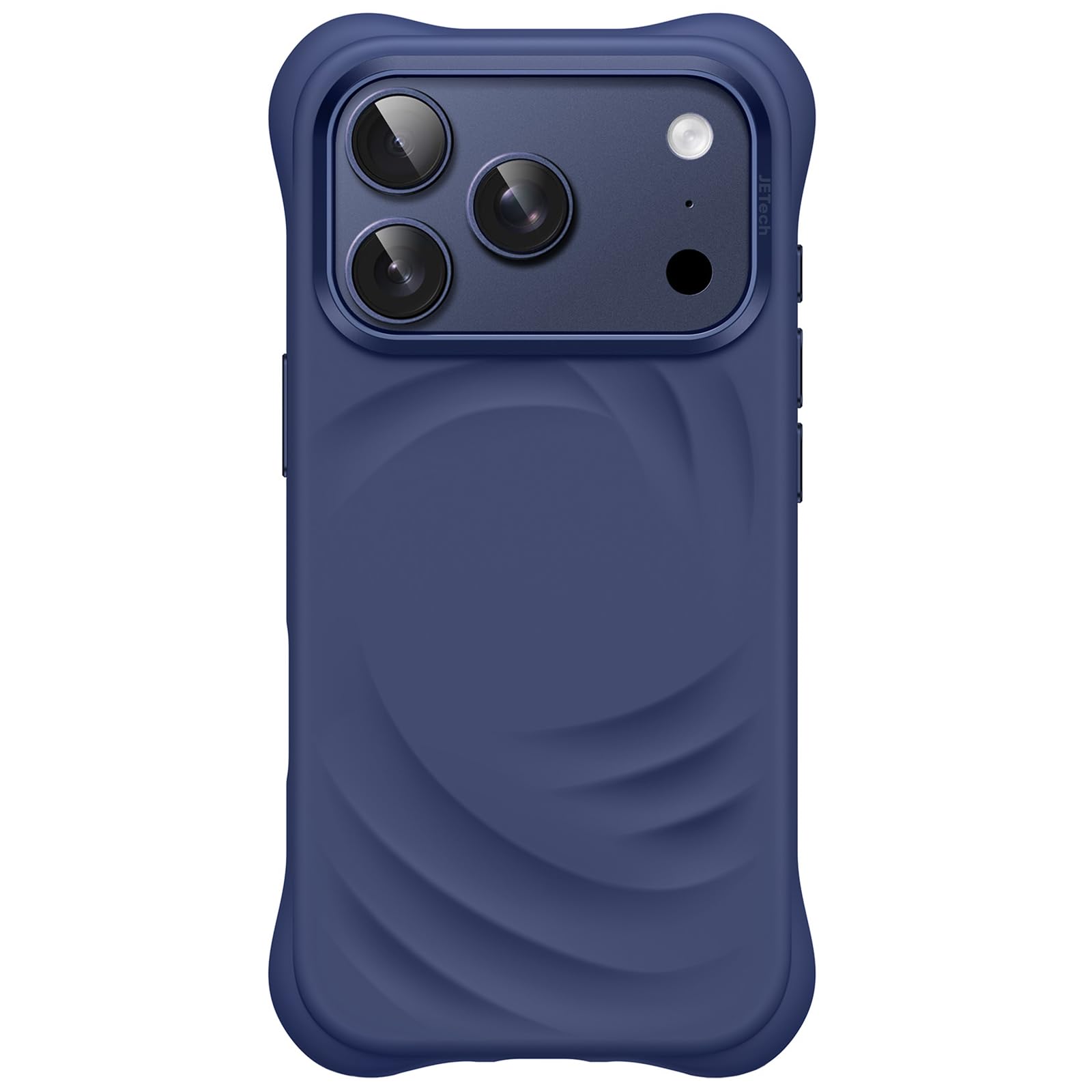 JETech Silikon Hülle für iPhone 18 Pro Max/17 Pro Max, Dunkelblau