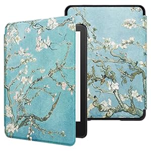 WALNEW Case for 6.8” Kindle Paperwhite 11th Generation 2021- Premium Lightweight PU Leather Book Cover with Auto Wake…