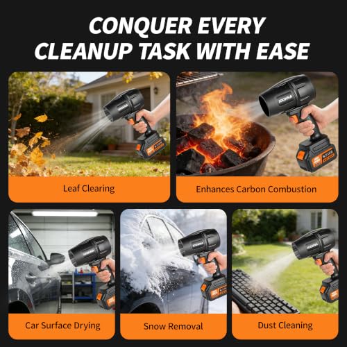IOOKNA 280 MPH Cordless Leaf Blower