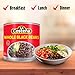 La Costeña Whole Black Beans - Ready-to-Eat Canned Black Beans for Mexican Food, Vegetarian Chili Ingredients, Frijoles Negros, Hummus, Dips, Burgers & Burritos - 14.1 oz, 12 Pack Bulk Canned Food