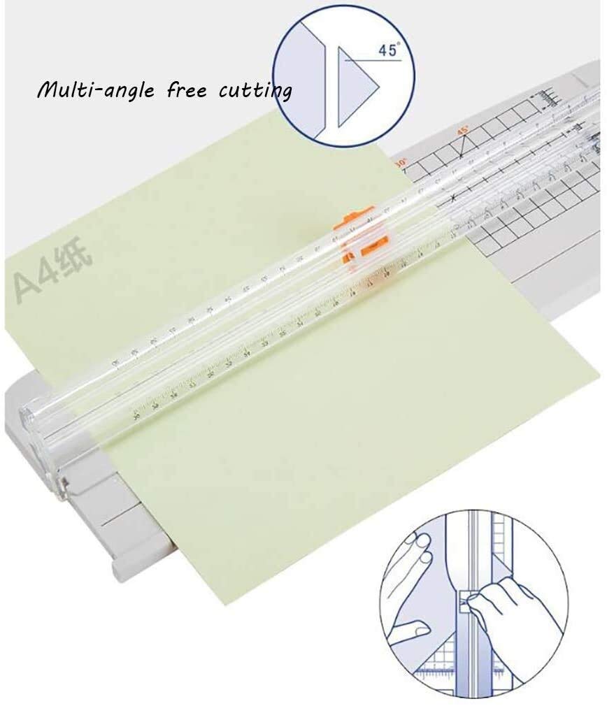 Papierschneider Papierschneider, A4 Kleiner Papierschneider, Gleitmesser-Werkzeugschule Handgemachte Kartenschneidemesser, Handy-Membran-Foto-Heuschneider
