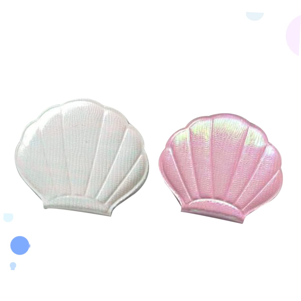 FRCOLOR 3 Set Piccolo Specchio Pieghevole Doppio Lato Ingrandimento Trucco Portatile Compatto Specchio Luminoso Per in Movimento 2 Pezzi * 3