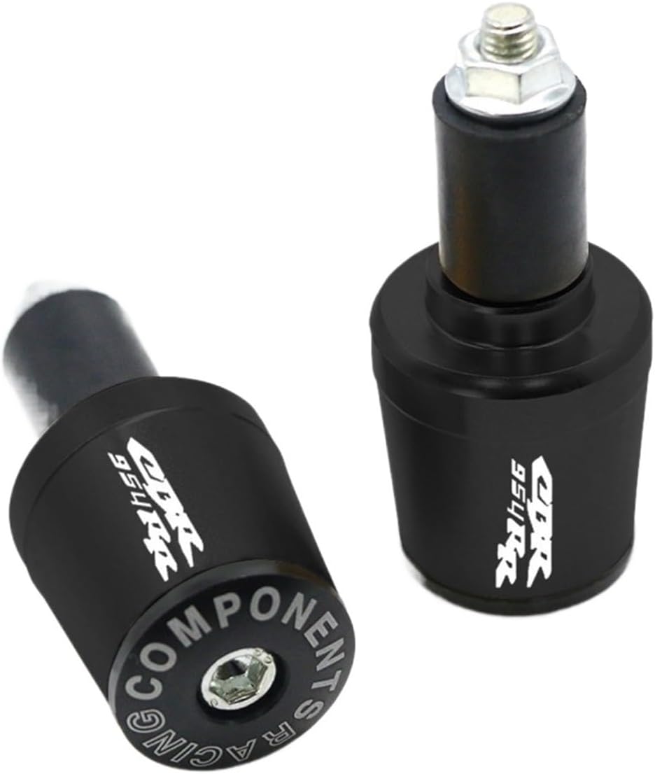 Compatible with Hon Da CBR954RR CBR 954 RR CBR954 RR Motorcycle Handlebar Grips Handle Bar Grip End Cap Plugs Grips Bar Ends